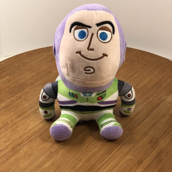 DISNEY PIXAR TOY STORY 4 PLUSH W/ zipper pocket Buzz Lightyear Stuffed Toy 9" - Picture 2 of 8